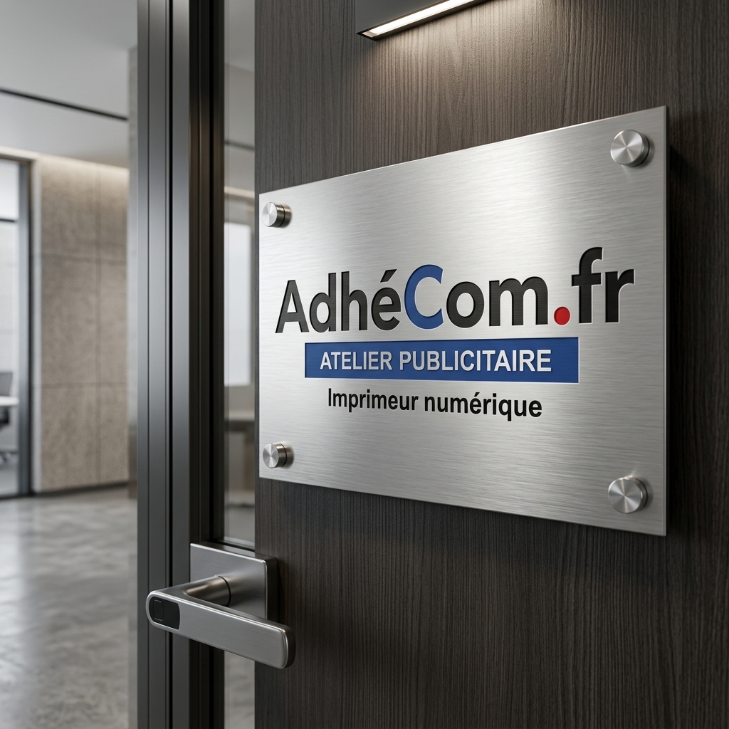 Signalétique bureau sur mesure