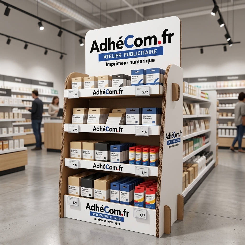 PLV et Présentoirs sur mesure