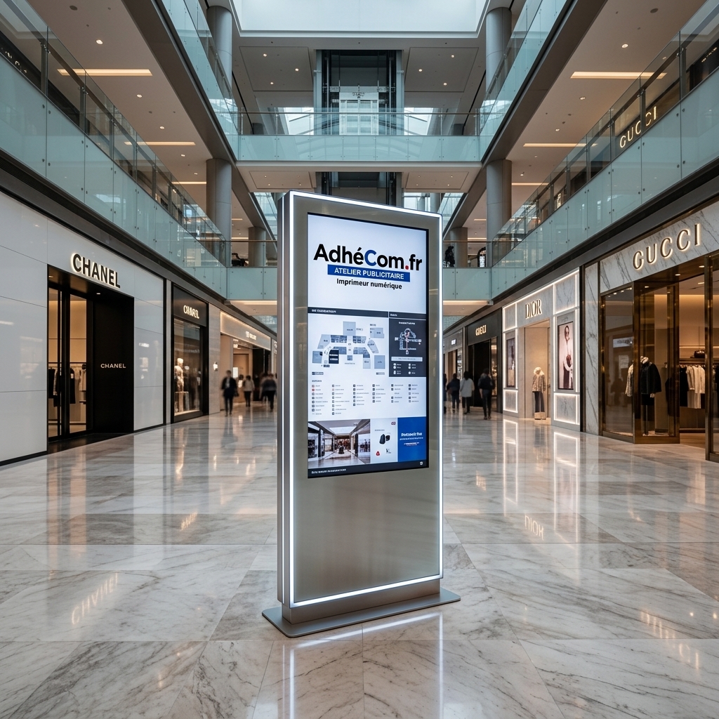 Totems d'accueil en entreprise